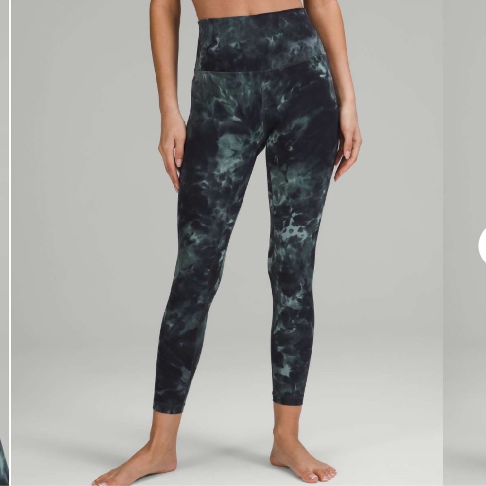 lululemon align 25” pants in Tidewater Teal